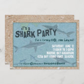 Invitation à la fête des requins (Devant / Derrière)