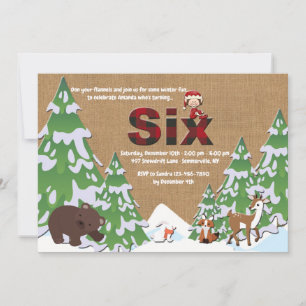 Invitation à la fête des Six Ans d'hiver