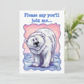 Invitation à la fête des têtes d'ours polaires (Debout devant)