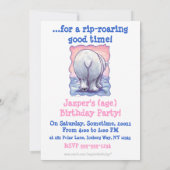 Invitation à la fête des têtes d'ours polaires (Dos)