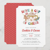 Invitation à la fête des Vacances (Devant / Derrière)