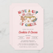 Invitation à la fête des Vacances (Devant / Derrière)