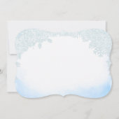 Invitation à la fête des vacances d'hiver (Dos)