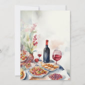 Invitation à la fête des vins et tapas (Dos)