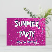 Invitation à la fête d'été (Debout devant)