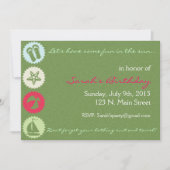 Invitation à la fête d'été (Devant)