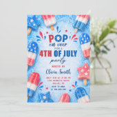 Invitation à la fête d'été du 4 juillet (Debout devant)
