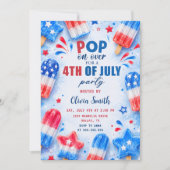 Invitation à la fête d'été du 4 juillet (Devant)