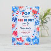 Invitation à la fête d'été du 4 juillet (Debout devant)