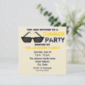 Invitation à la fête d'été - Lunettes de soleil no (Debout devant)