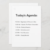 Invitation à la fête d'été tropicale  (Devant / Derrière)