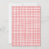 Invitation à la fête d'été Vin et Dîner (Dos)