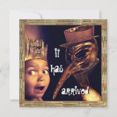 Invitation à la fête d'Halloween (Devant)