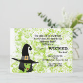 Invitation à la fête d'Halloween (Debout devant)