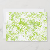 Invitation à la fête d'Halloween (Dos)