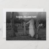 Invitation à la fête d'Halloween (Devant)