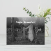 Invitation à la fête d'Halloween (Debout devant)