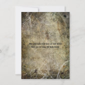 Invitation à la fête d'Halloween (Dos)