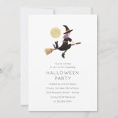Invitation à la fête d'Halloween (Devant)