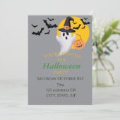 Invitation à la fête d'Halloween (Debout devant)