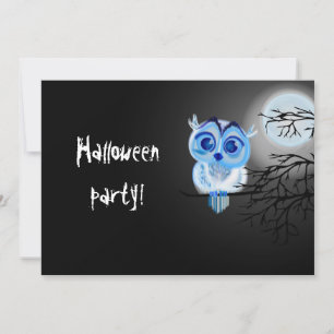 Invitation à la fête d'Halloween