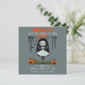Invitation à la fête d'Halloween (Debout devant)