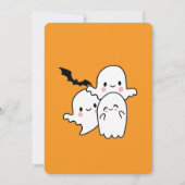 Invitation à la fête d'Halloween (Dos)