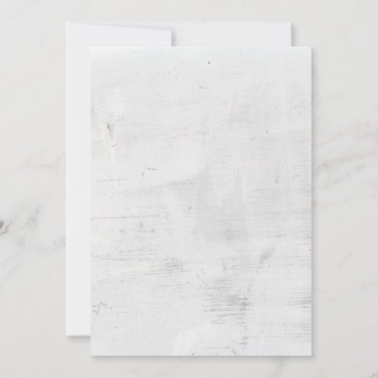 Invitation à la fête d'Halloween avec clôture goth (Dos)