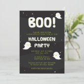 Invitation à la fête d'Halloween - Boo ! (Debout devant)