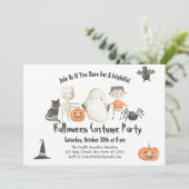 Invitation à la fête d'Halloween Boo Bash - Fête c (Debout devant)