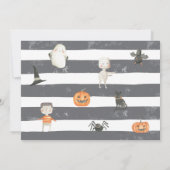 Invitation à la fête d'Halloween Boo Bash - Fête c (Dos)