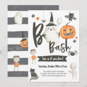 Invitation à la fête d'Halloween-Coste de fête-Spo (Devant / Derrière)