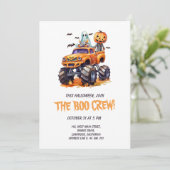 Invitation à la fête d'Halloween de Boo Crew (Debout devant)