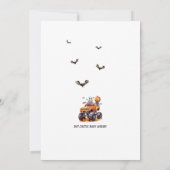 Invitation à la fête d'Halloween de Boo Crew (Dos)