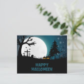 Invitation à la fête d'Halloween de la maison hant (Debout devant)