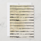 Invitation à la fête d'Halloween de Scull Crow Bat (Dos)