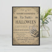 Invitation à la fête d'Halloween des esprits (Debout devant)