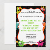 Invitation à la fête d'Halloween du 17 au 17 juill (Devant / Derrière)