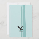 Invitation à la fête d'Halloween effrayante (Dos)