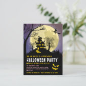 Invitation à la fête d'Halloween House Kids (Debout devant)