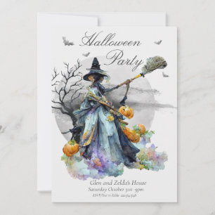 Invitation à la fête d'Halloween pour adultes