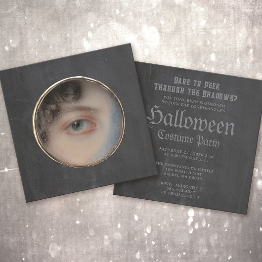 Invitation à la fête d'Halloween pour adultes
