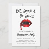 Invitation à la fête d'Halloween pour adultes (Devant)