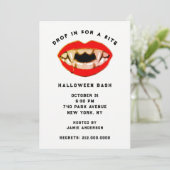 Invitation à la fête d'Halloween pour adultes (Debout devant)