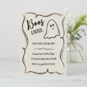 Invitation à la fête d'Halloween pour adultes (Debout devant)