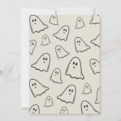 Invitation à la fête d'Halloween pour adultes (Dos)