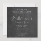 Invitation à la fête d'Halloween pour adultes (Dos)