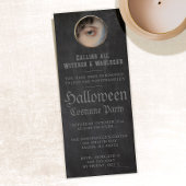 Invitation à la fête d'Halloween pour adultes dépl