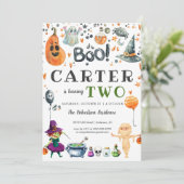 Invitation à la fête d'Halloween pour enfants (Debout devant)