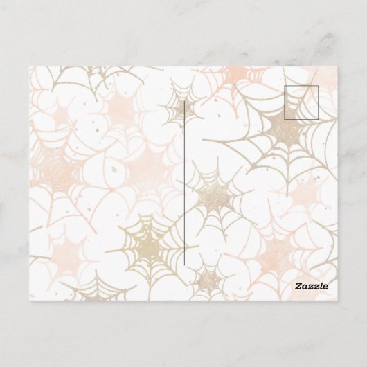 Invitation à la fête d'Halloween – Soirée terrifia (Dos)